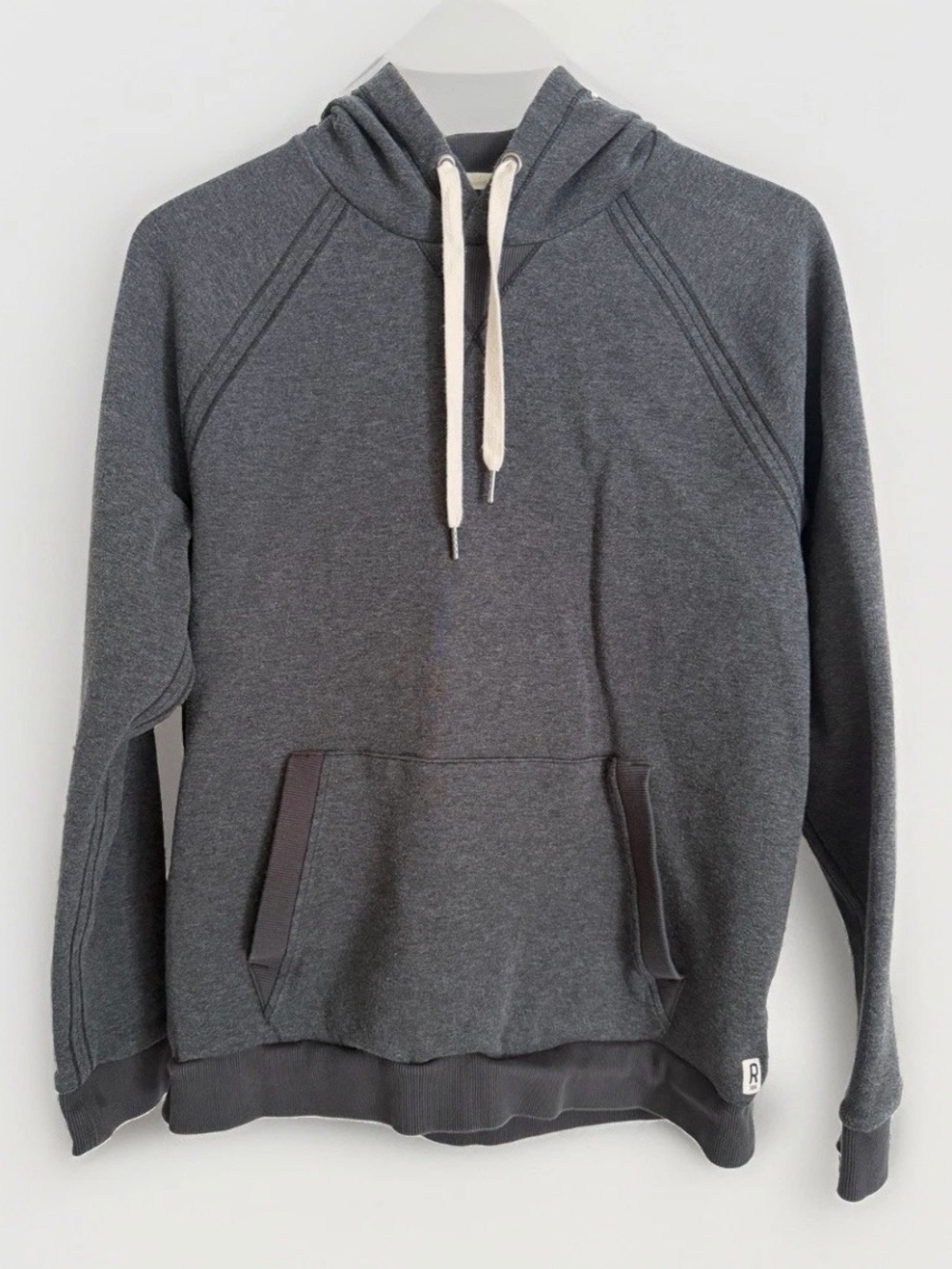 Rhone Sweater Mens Medium Gray Heritage Midweight Pullover Hoodie Sweatshirt